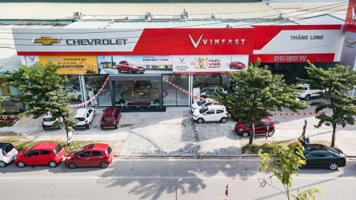 Hà Nội: Trạm sạc VinFast - Đại lý Ô tô VinFast, Chevrolet Thăng Long